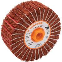 Two-In-One Turbo Drums, 4-1/2" Dia. x 2" W, 5/8"-11 Arbor, 60 Grit Ottawa Fastener Supply