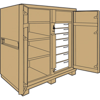 Jobmaster<sup>®</sup> Cabinet, Steel, 54.9 Cubic Feet, Beige TTW235 | Ottawa Fastener Supply