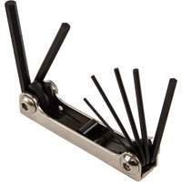 Folding Hex Key Set, 7 Pcs., Metric Ottawa Fastener Supply