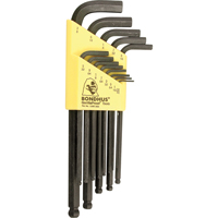 Balldrive L-Style Hex Key Set, 13 Pcs. Ottawa Fastener Supply