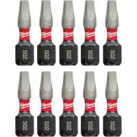 Forets &agrave; chocs Shockwave, Carr&eacute;e, #2, Prise 1/4" Ottawa Fastener Supply