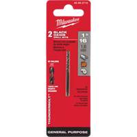 Thunderbolt&reg; Jobber Drill Bit, High Speed Steel, 1/16", 1-7/8" L, 7/8" Flute, 135° Point Angle Ottawa Fastener Supply