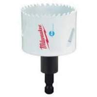 Scie-cloche Hole Dozer avec arbre, 1-1/2", Profondeur de la coupe 1-5/8", Bim&eacute;tal Ottawa Fastener Supply