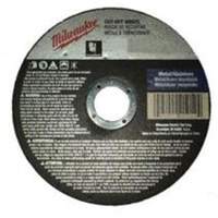 Meules &agrave; tronçonner renforc&eacute;es, 5" x 0,045", Arbre de 7/8", Type 1, Oxyde d'aluminium, 13580 Tr/min Ottawa Fastener Supply