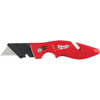 Fastback Flip Utility Knife, 2" Blade, Carbon Steel Blade, Metal Handle Ottawa Fastener Supply