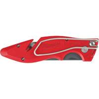 Fastback Flip Utility Knife, 2" Blade, Carbon Steel Blade, Metal Handle Ottawa Fastener Supply