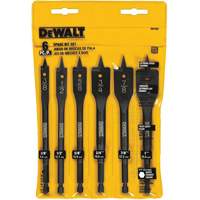 Heavy-Duty Spade Bit Set, 6 Pieces Ottawa Fastener Supply