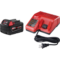 M18 Redlithium XC 5.0 System Starter Kit, 18 V, Lithium-Ion Ottawa Fastener Supply