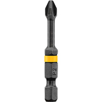 Embout Impact Ready no 2 Phillips 2' de Dewalt, Phillips, Embout #2, Prise 1/4", Longueur 2" Ottawa Fastener Supply