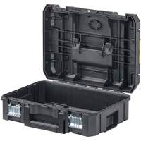 TSTAK&reg; II Tool Box with Flat Top, 17-1/4" x 13" x 6-3/8", Black Ottawa Fastener Supply