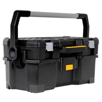 Tote with Power Tool Case, 12-13/16" W x 24 D x 11-3/16" H, Black TYP063 | Ottawa Fastener Supply