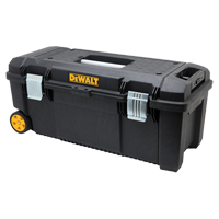 Tool Box on Wheels, 12-1/2" W x 28-1/2" D x 12" H, Black TYP065 | Ottawa Fastener Supply