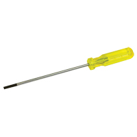 Electrician's Slotted Screwdriver, 3/16" Tip, Round, 9-1/2" L, Plastic Handle Ottawa Fastener Supply