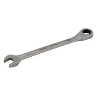 Combination Fixed Head Ratcheting Wrench, 12 Point, 5/16", Stainless Steel Finish Ottawa Fastener Supply
