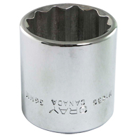 Socket, 13 mm, 1/2" Drive, 12 Points Ottawa Fastener Supply