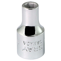 Socket, 4.5 mm, 1/4" Drive, 6 Points Ottawa Fastener Supply
