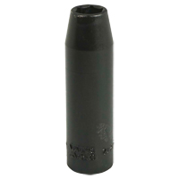 Socket, Impact, 3/8", 3/8" Drive, 6 Points, Deep Ottawa Fastener Supply