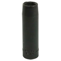 Socket, Impact, 7/16", 3/8" Drive, 6 Points, Deep Ottawa Fastener Supply