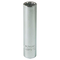 Socket, 5/16", 1/4" Drive, 12 Points Ottawa Fastener Supply
