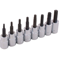 Jeu de douilles, Torx, Prise 3/8", 8 mrcx Ottawa Fastener Supply