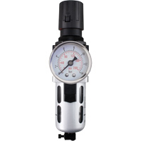 Modular Air Filter/Regulator (Gauge Included), 1/4" NPT, 145 PSI, 0.3 fl. oz. Capacity Ottawa Fastener Supply