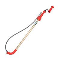 Toilet Auger, Manual, Bulb, 6' Cable Length, 1/2" Cable Diameter TYY339 | Ottawa Fastener Supply