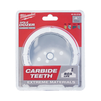 Scie &agrave; bouteur au carbure, 4", Profondeur de la coupe 1-31/50", Carbure Ottawa Fastener Supply