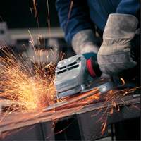 Large Angle Grinder with Rat Tail Handle, 7", 120 V, 15 A, 6500 RPM Ottawa Fastener Supply