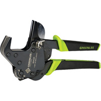 Quick-Release Ratcheting PVC Cutter, 1-5/8" Capacity UAF557 | Ottawa Fastener Supply