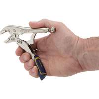 Fast Release™ Locking Pliers with Wire Cutter, 5" Length, Curved Jaw UAF565 | Ottawa Fastener Supply