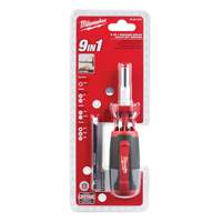 Tournevis &agrave; embouts multiples 9 en 1, 9" lo, Prise Coussin&eacute;e Ottawa Fastener Supply