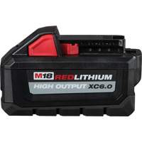 Bloc-pile M18 Redlithium High Output 6.0, Lithium-ion, 18 V, 6,0 Ah Ottawa Fastener Supply