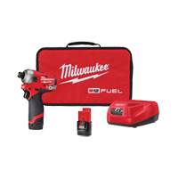 M12 Fuel Surge Hex Hydraulic Driver Kit, 1/4", 450 in-lbs Max. Torque, 12 V, Lithium-Ion Ottawa Fastener Supply