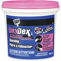 DryDex&reg; Spackling, 946 ml, Plastic Container Ottawa Fastener Supply