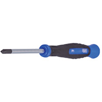 Phillips Precision Screwdriver, #00, 5" L, Cushion Grip Handle Ottawa Fastener Supply