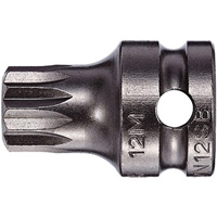 Socket Bit, Triple Square, 5 x 1" L, 3/8" Drive Ottawa Fastener Supply