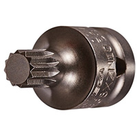 Socket Bit, Triple Square, 6 x 1-1/2" L, 1/2" Drive Ottawa Fastener Supply