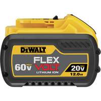 FlexVolt&reg; Max Battery, Lithium-Ion, 20 V/60 V, 12 Ah Ottawa Fastener Supply