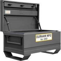 Jobsite Storage Box, 32" x 19" x 17-13/16", Steel, Grey UAI844 | Ottawa Fastener Supply