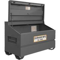 Jobsite Sloped Lid Storage Box, 60" x 30" x 39-3/8", Steel, Grey UAI849 | Ottawa Fastener Supply