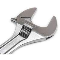 Adjustable Wrench - Bagged, 8" L, 1-1/8"/29 mm Max Width, Chrome Ottawa Fastener Supply