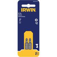 Embouts de tournevis &agrave; ins&eacute;rer, Phillips, #2, Prise 1/4" Ottawa Fastener Supply