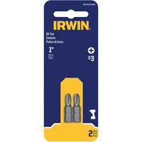 Embouts de tournevis &agrave; ins&eacute;rer, Phillips, #3, Prise 1/4" Ottawa Fastener Supply