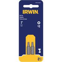 Embouts de tournevis &agrave; ins&eacute;rer, Carr&eacute;e, #2, Prise 1/4" Ottawa Fastener Supply