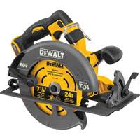 FlexVolt&reg; Max Brushless Circular Saw with Electric Brake (Tool Only), 7-1/4", 60 V Ottawa Fastener Supply