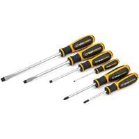 Phillips&reg;/Slotted Dual Material Screwdriver Set, 6 Pcs. Ottawa Fastener Supply