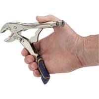 Vise-Grip<sup>®</sup> Fast Release™ 7WR Locking Pliers with Wire Cutter, 7" Length, Curved Jaw UAK287 | Ottawa Fastener Supply