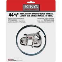 Band Saw Blade, Bi-Metal, 44-7/8" L x 1/2" W x 0.02" Thick, 10-14 TPI Ottawa Fastener Supply