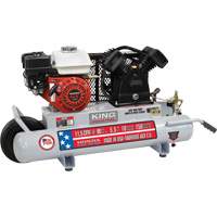 Wheelbarrow Air Compressor, Gas, 10 Gal. (12 US Gal), 150 PSI UAK413 | Ottawa Fastener Supply