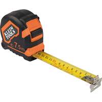 Magnetic Double-Hook Tape Measure, 7.5 m, 1/16"/1 mm Graduations Ottawa Fastener Supply